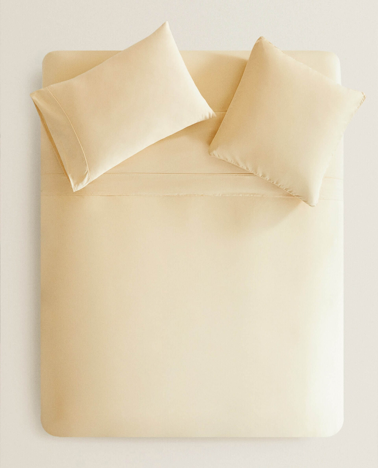 

Пододеяльник Zara Home 300 Thread Count Washed Sateen, бежевый