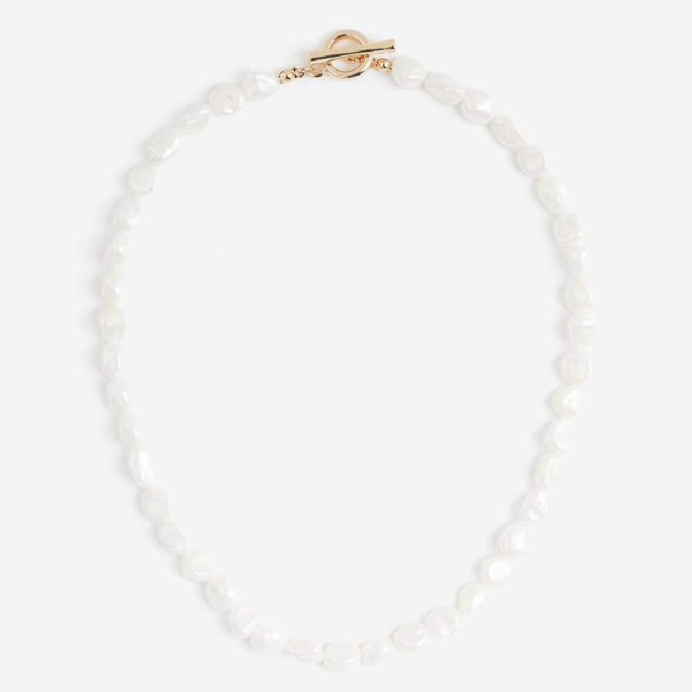 

Ожерелье H&M Beaded, белый