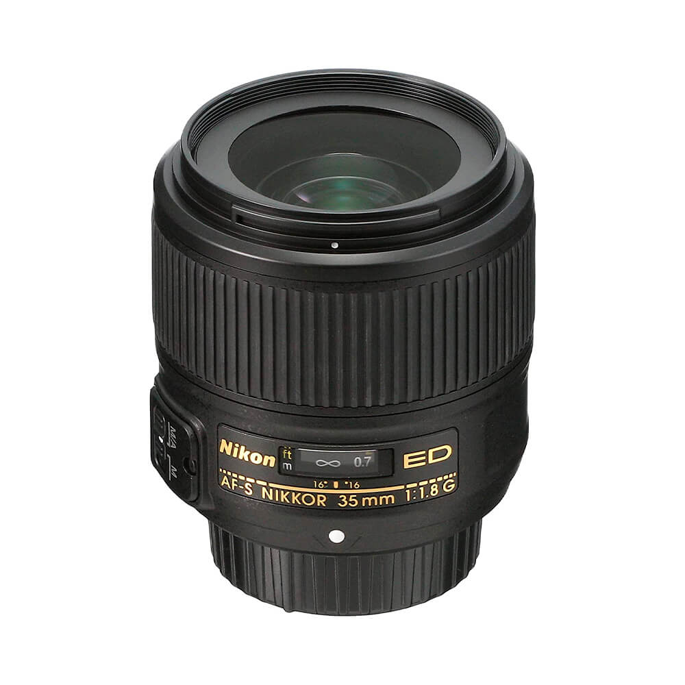 Объектив Nikon AF-S Nikkor 35 mm f/1.8G ED объектив sigma af 45mm f 2 8 dg dn c sony e