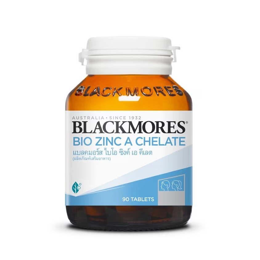 Хелат цинка Blackmores, 90 таблеток бад для здоровья волос и ногтей lady s formula для волос кожи и ногтей витамин a витамин c b кальций 60 шт