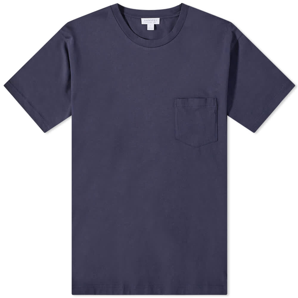 

Футболка Sunspel Riviera Pocket Crew Neck Tee