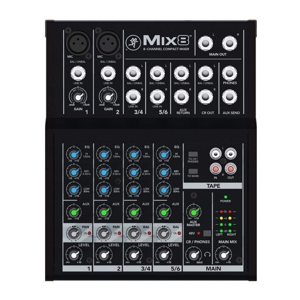 

Микшер Mackie MIX8 компактный