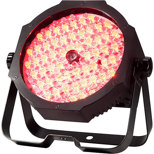 

Светодиодный заливающий свет RGB+UV от American DJ Mega Go Par64 Plus с батарейным питанием Mega Go Par64 Plus Battery-Powered RGB+UV LED Wash Light