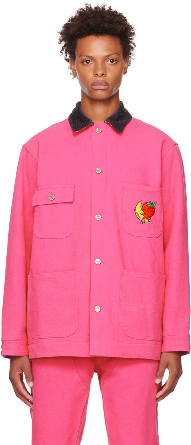 

Розовая куртка Workwear Chore Sky High Farm Workwear, Розовый