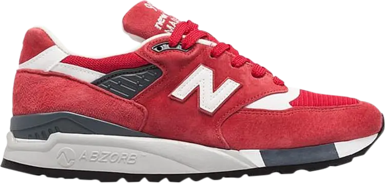 

Кроссовки New Balance 998 Suede, красный