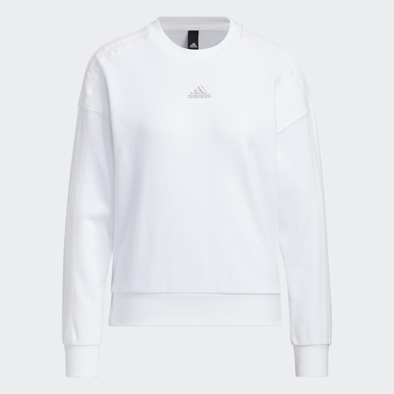

Свитшот Adidas Professional Sports Training 3-stripes, белый