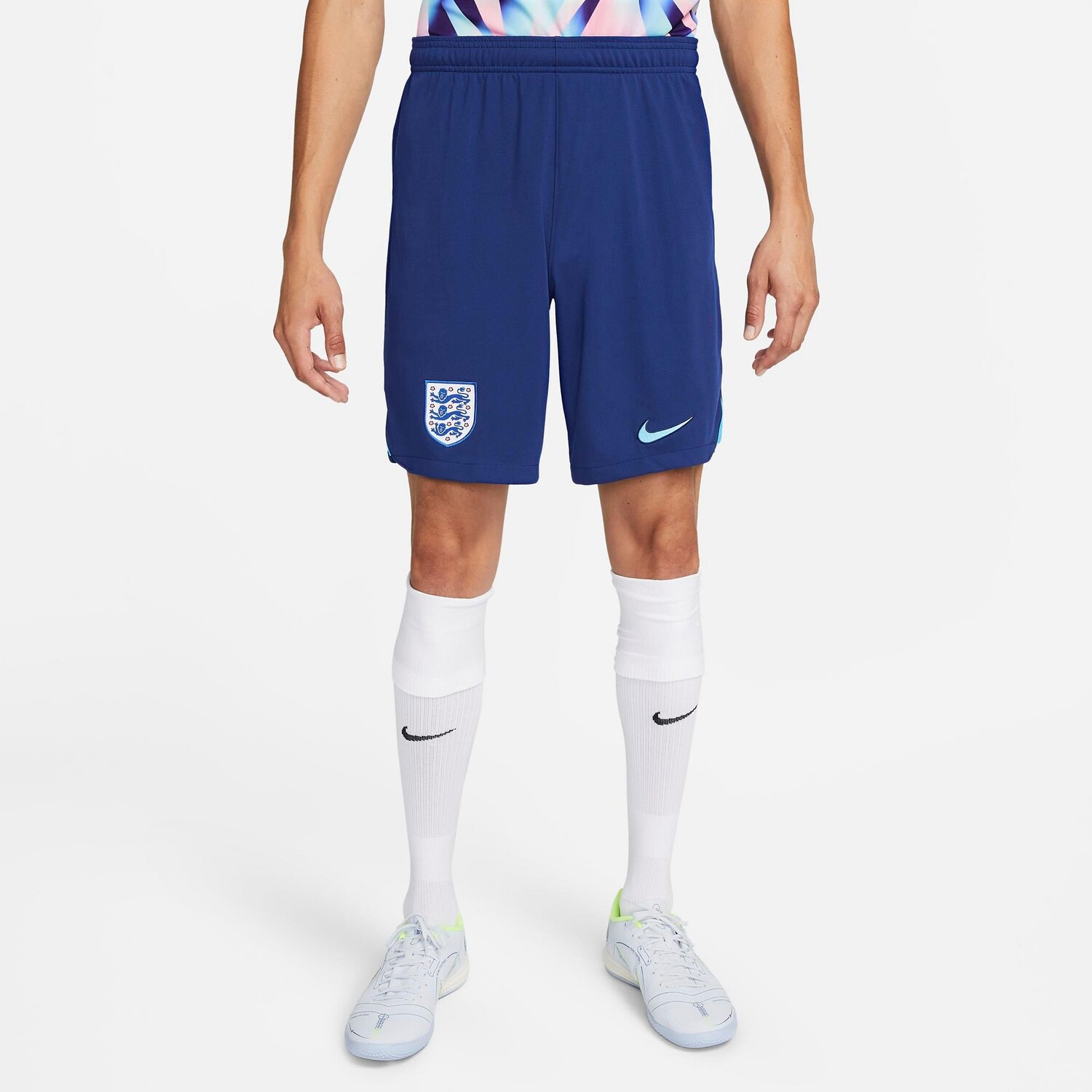 

Мужские футбольные шорты Nike England Dri-FIT Stadium Home, синий