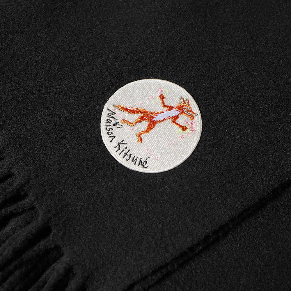 

Шарф Maison Kitsune x Olympia Le Tan Flower Fox Patch Classic Sca