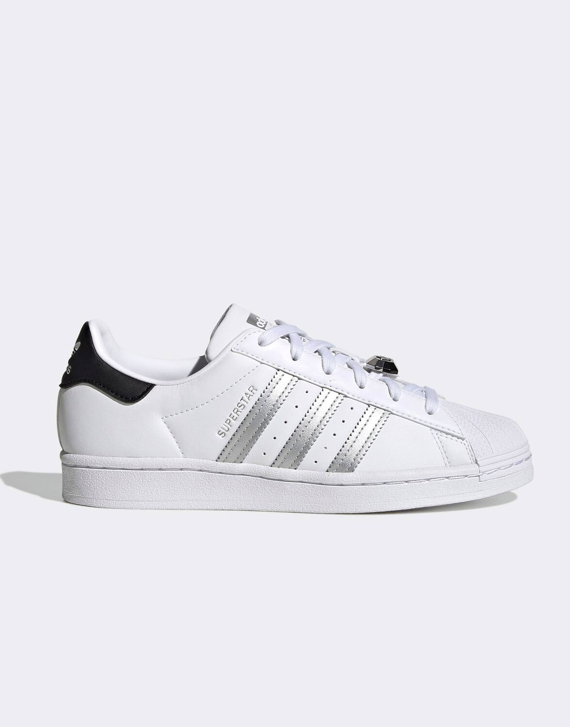 

Бело-серебристые кроссовки adidas Originals Superstar