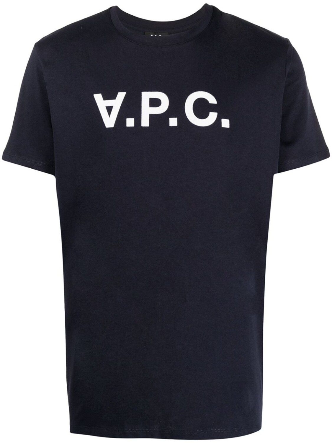 

A.P.C. футболка с логотипом, синий