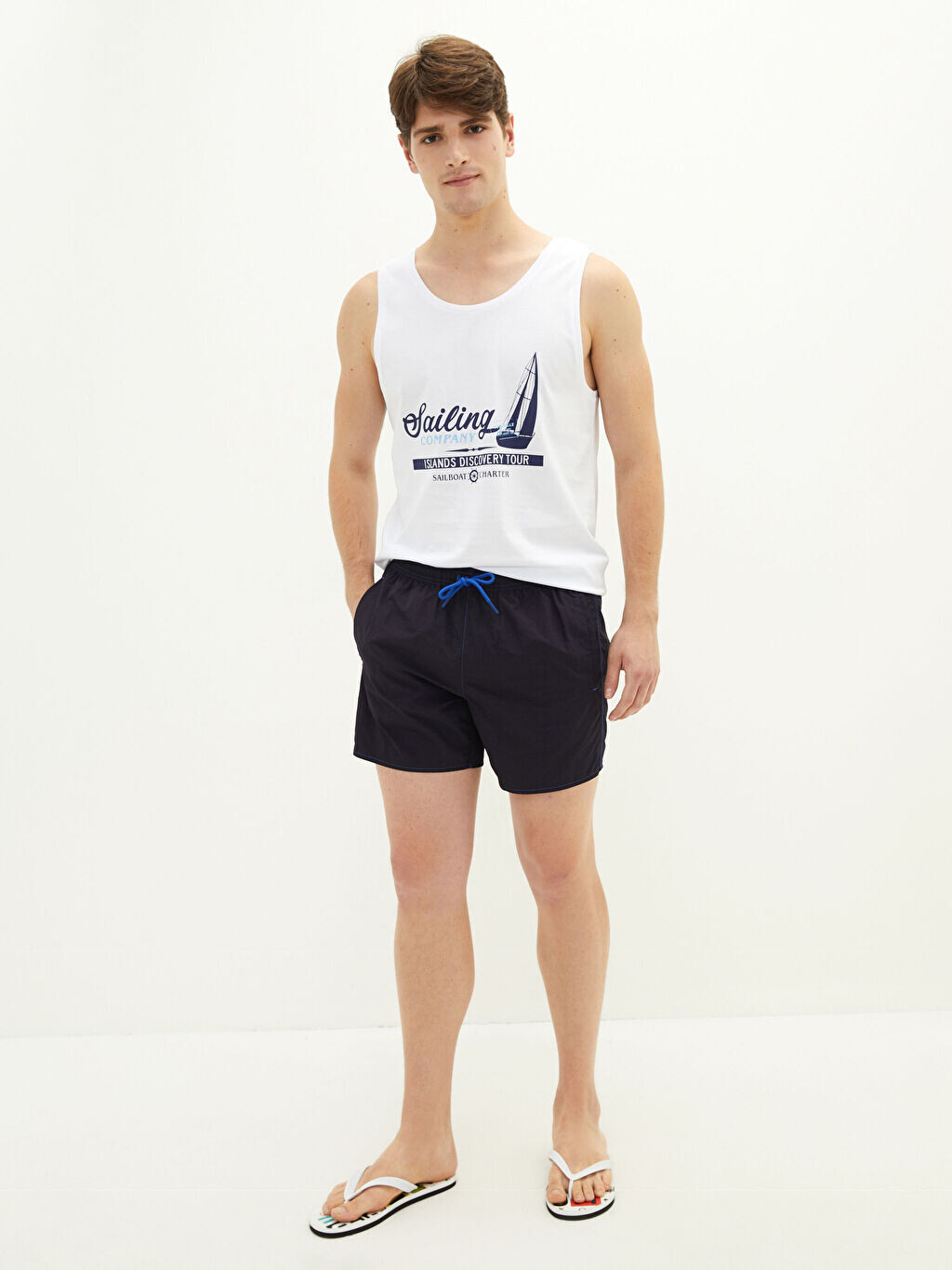 

Короткие мужские базовые шорты LCW SWIMWEAR