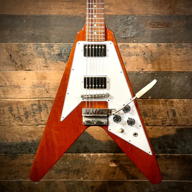 

(Подержанный) Gibson Custom Shop 1967 Flying V Mahogany Natural