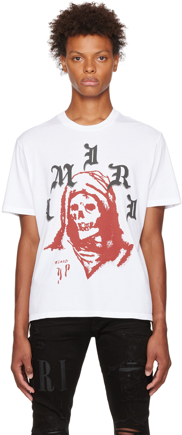 

Белая футболка Wes Lang Edition Solar Kings AMIRI