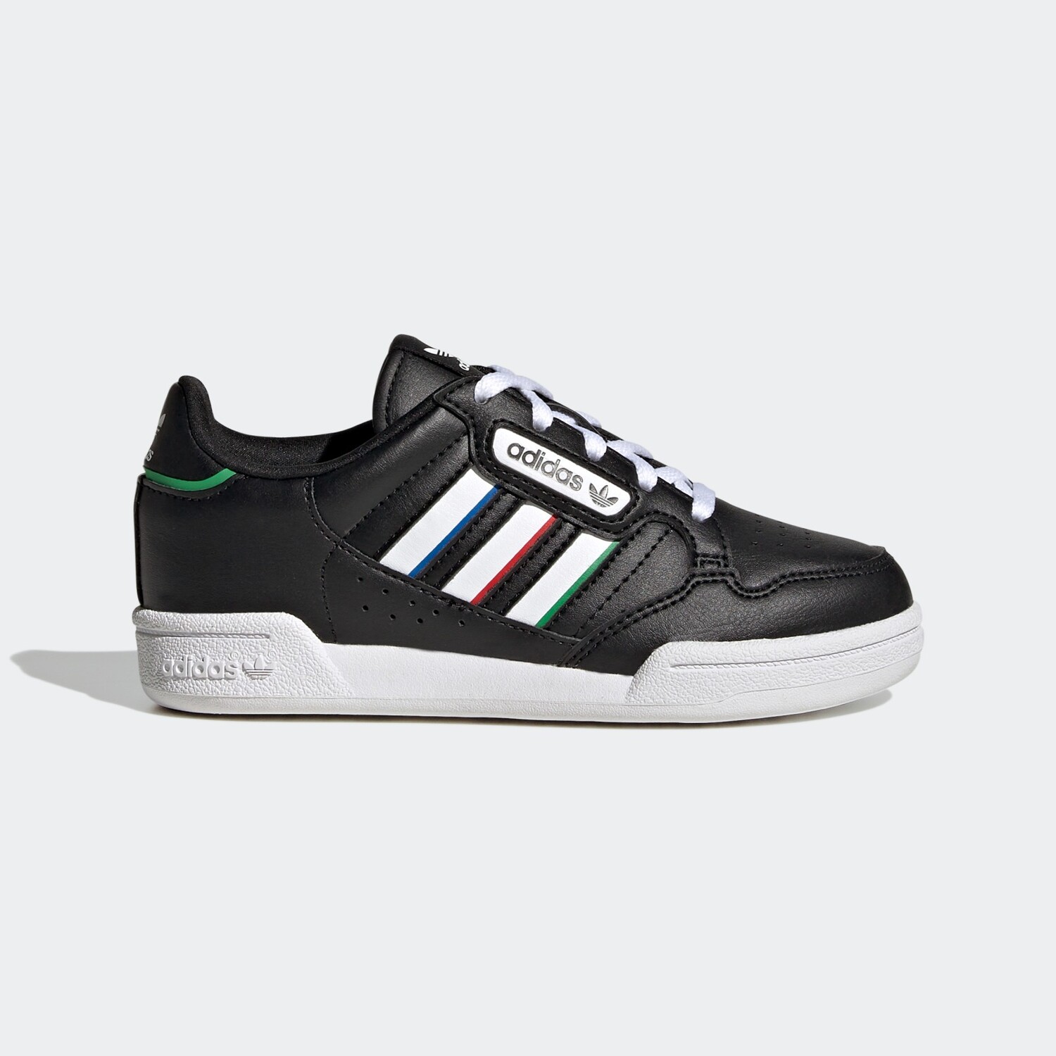 

Кроссовки Adidas Continental 80 Stripes Originals, черный/белый/мультиколор