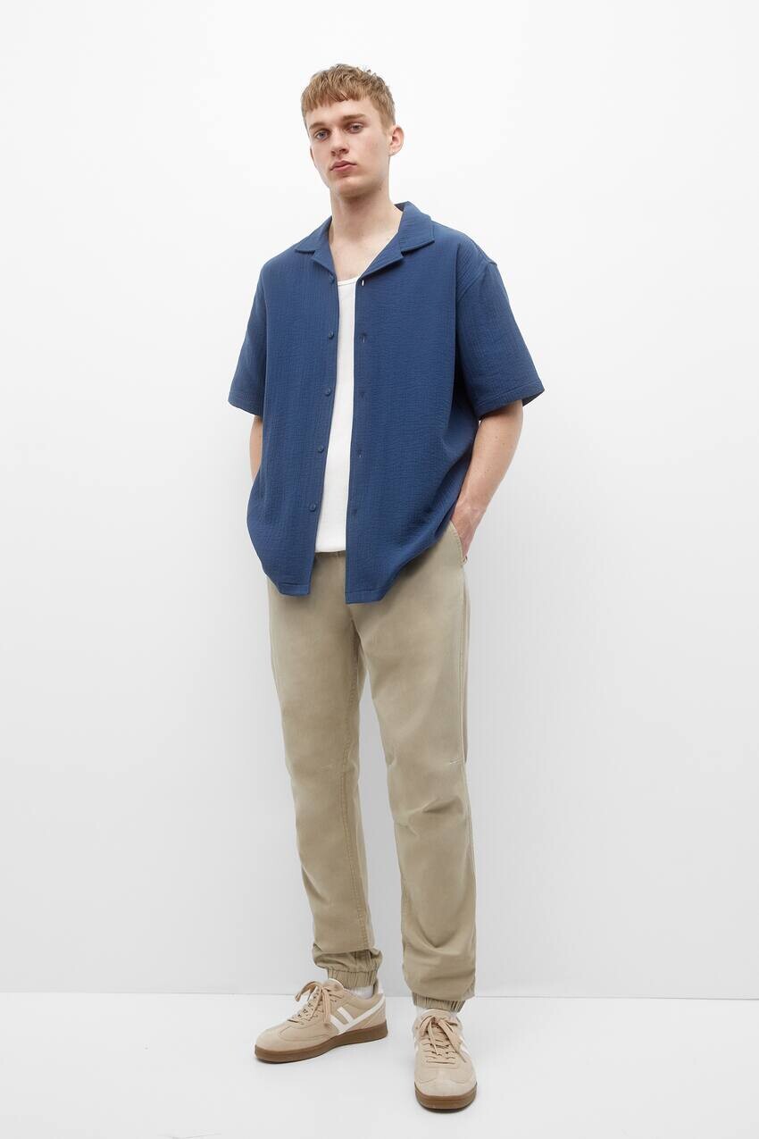 

Базовые джоггеры Pull&Bear, песочный, Бежевый