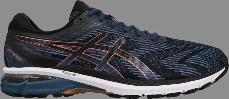 

Кроссовки gt 2000 8 extra wide 'grand shark' Asics, синий