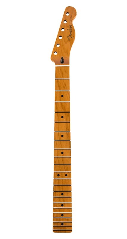 

Гриф Fender Telecaster из жареного клена, 22 лада Jumbo, 12 дюймов, плоскоовальная форма Roasted Maple Telecaster Neck, 22 Jumbo Frets, 12" - Flat Oval Shape