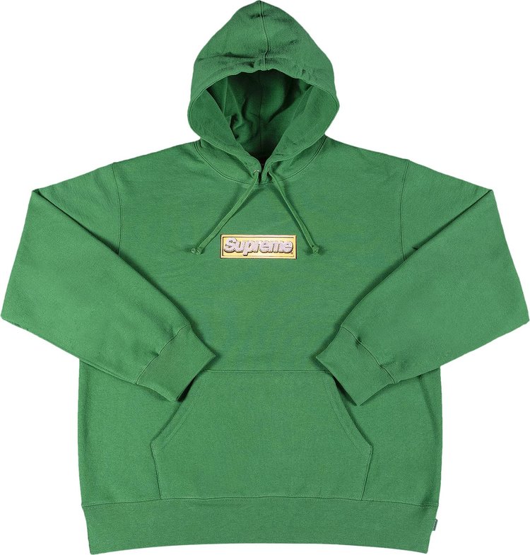 Supreme green. Кофта Supreme зеленая.