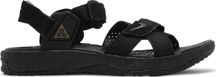 Сандалии Nike ACG Air Deschutz 'Black Iron Grey', черный кроссовки nike acg air deschutz black iron grey черный