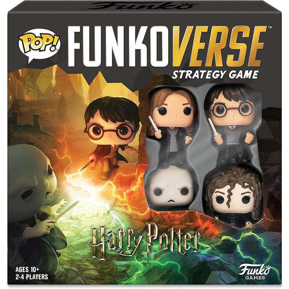 Настольная игра Funko POP! Funkoverse: Harry Potter 100, базовый сет настольная игра jurassic park 100 base pop funkoverse шоколад кэт 12 для геймера 60г набор