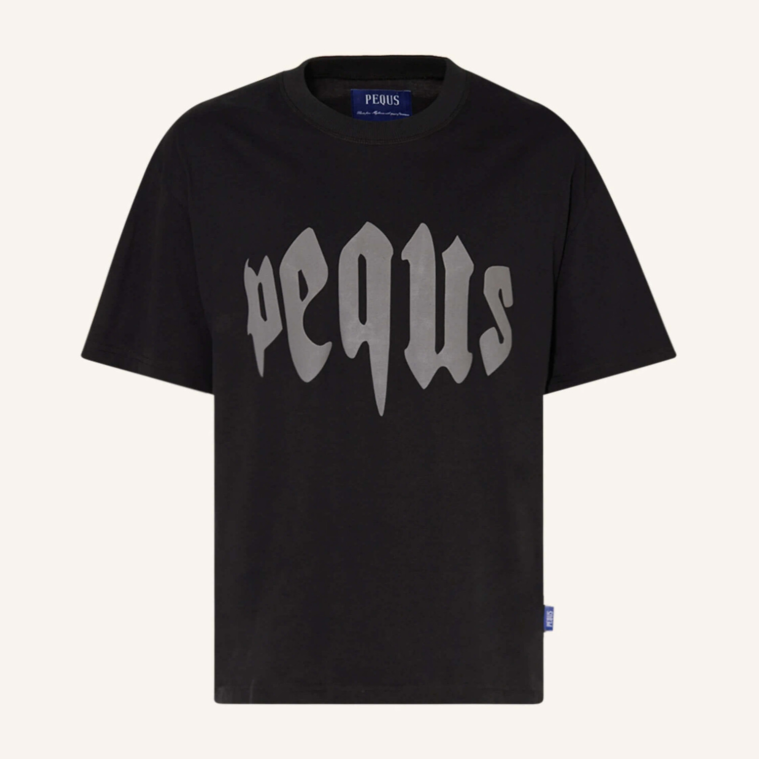

Футболка Pequs, черный/серый