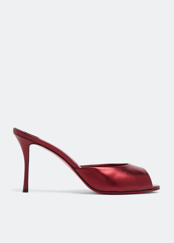 

Мюли CHRISTIAN LOUBOUTIN Me Dolly 85 mules, бордовый