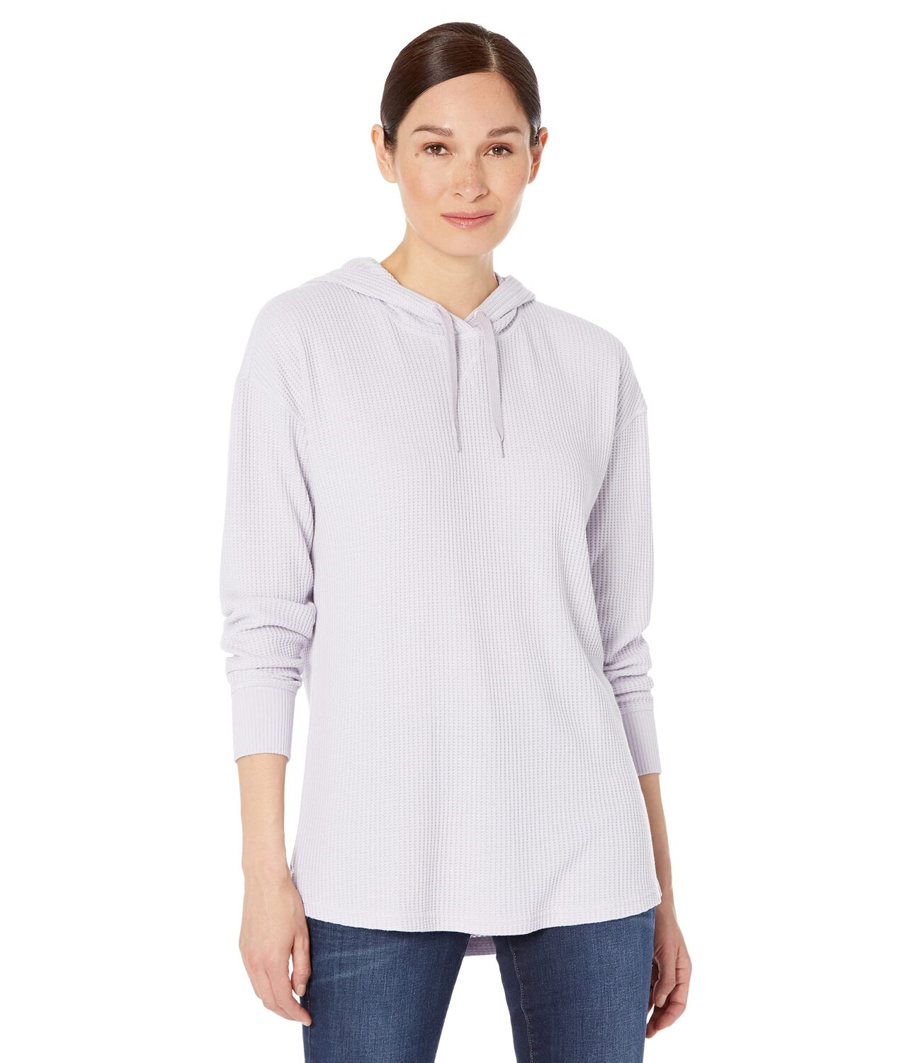 

Худи L.L.Bean, Soft Stretch Waffle Hoodie, Серый