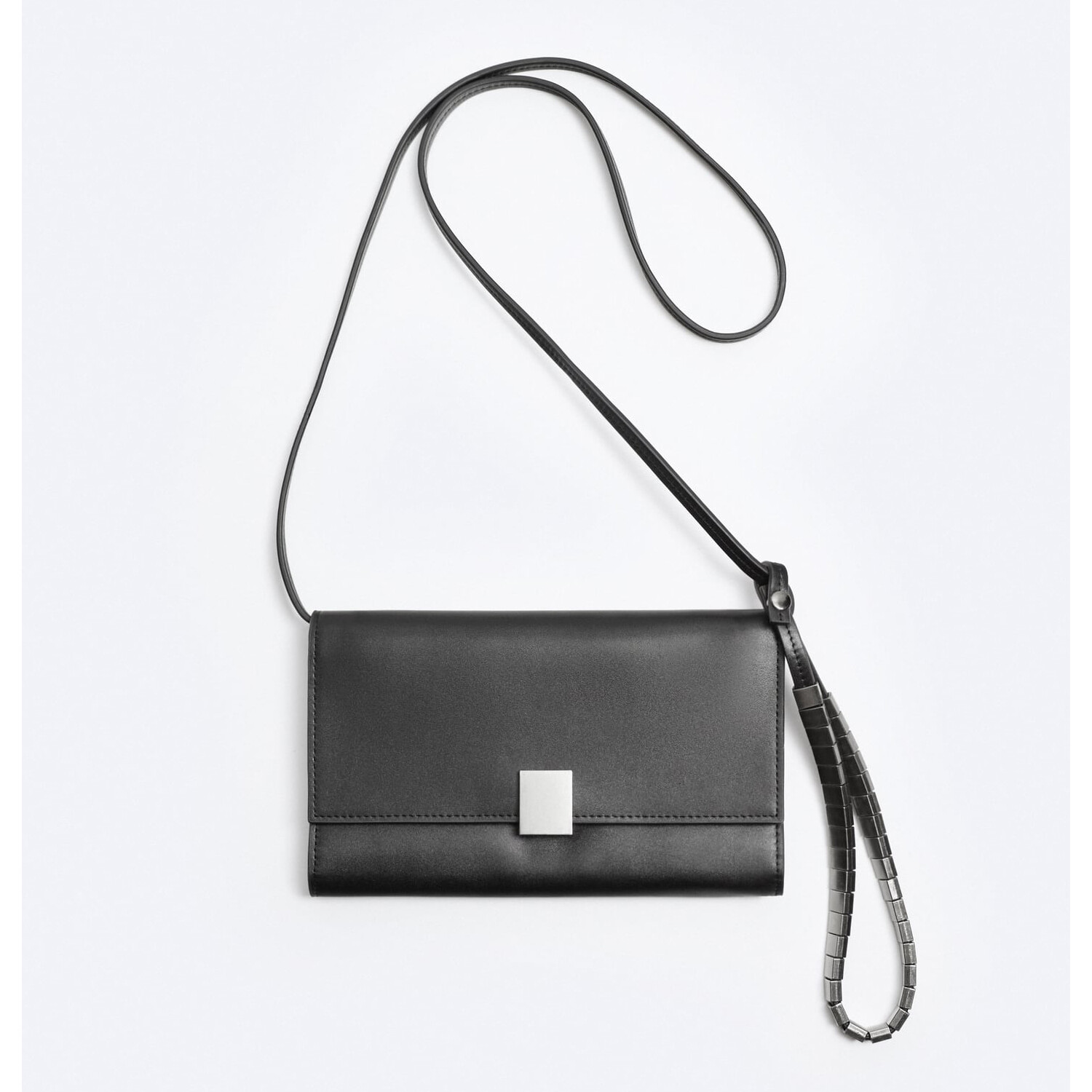 

Мужская сумка Zara Leather Handbag - Limited Edition, черный