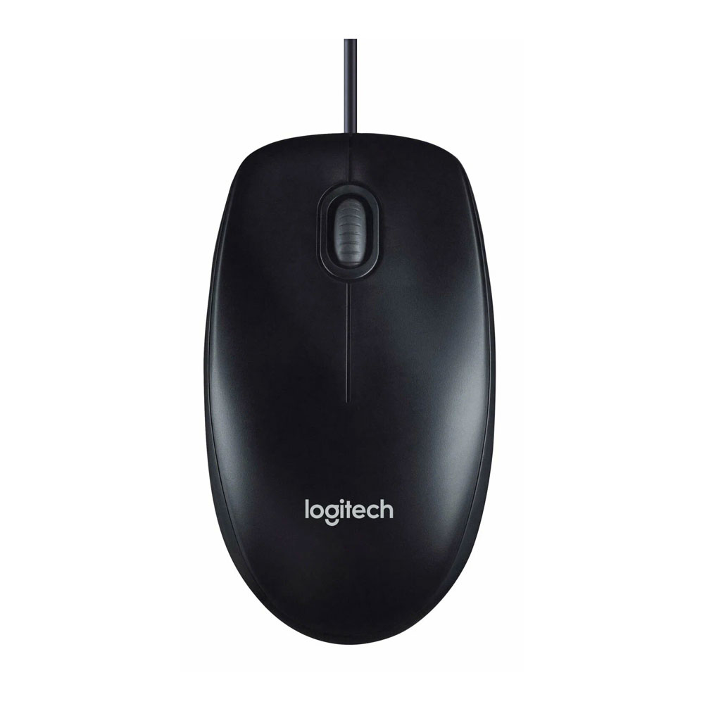 цена Проводная мышь Logitech M90, чёрный