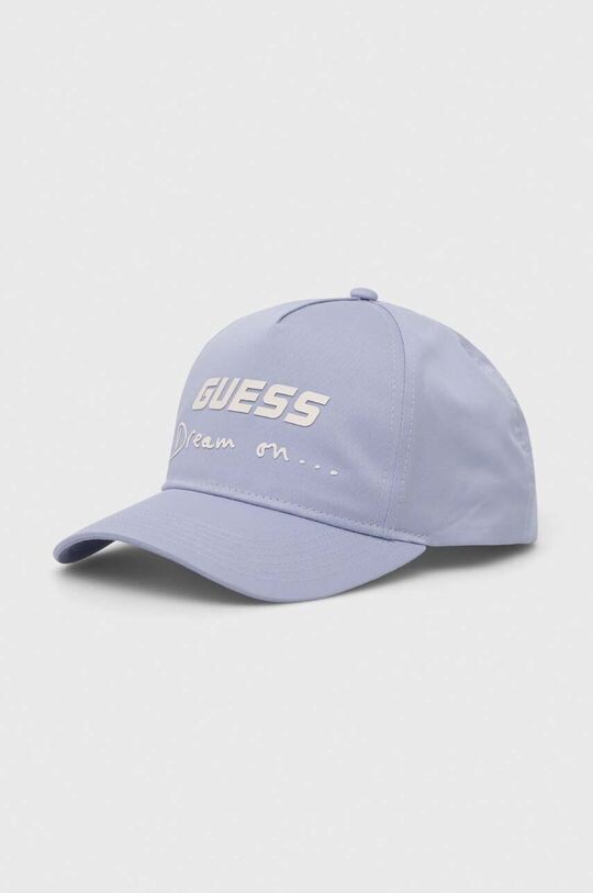 

Бейсболка из хлопка Guess, синий