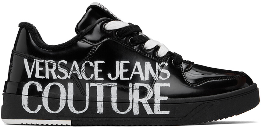 

Черные кроссовки Starlight Versace Jeans Couture, цвет Black