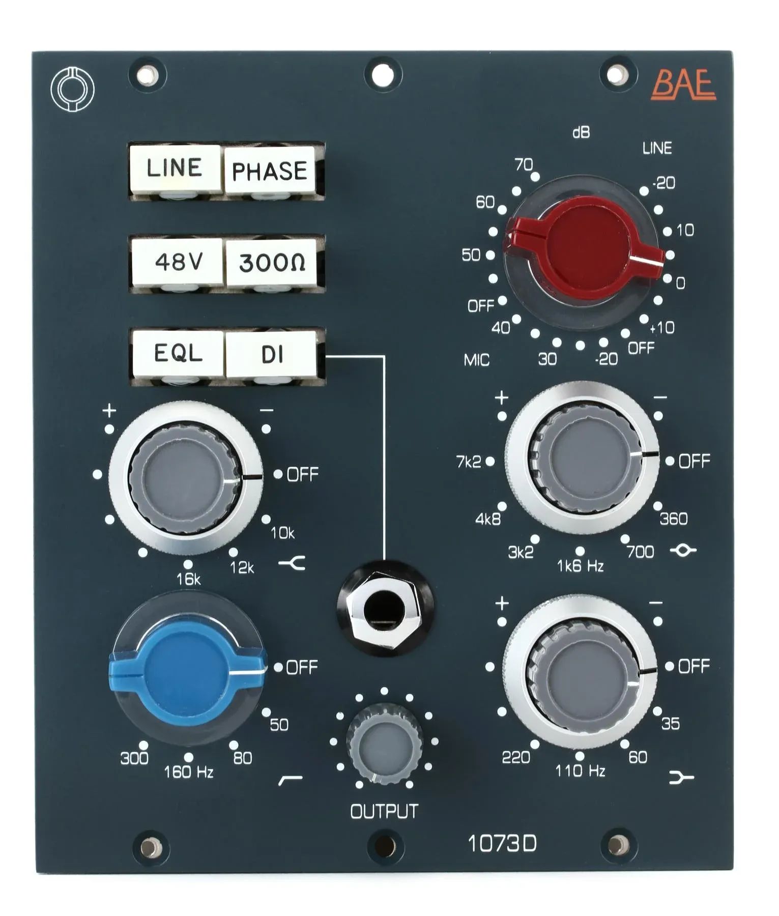 Микрофонный предусилитель и эквалайзер BAE 1073D серии 500 – купить из-за  границы через сервис «CDEK.Shopping»