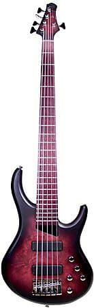 Басс гитара MTD Andrew Gouche Signature AG-5 5-String Bass Smoky Purple Satin батарейки videx ag5 10 шт