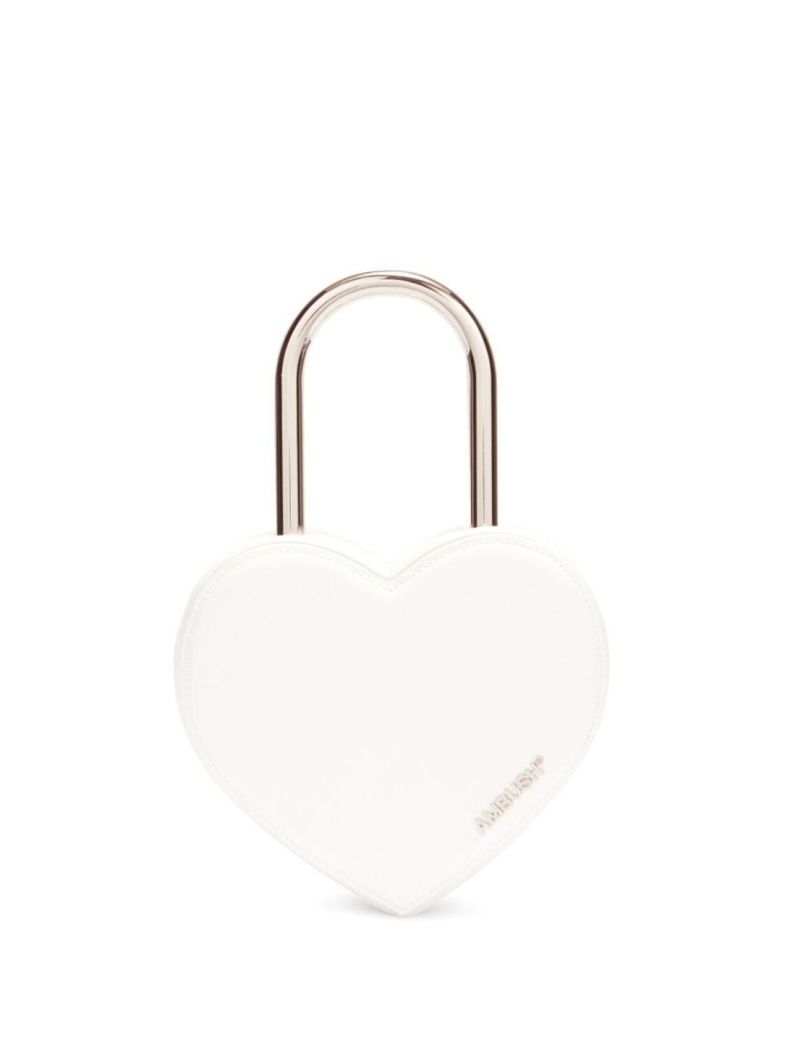 

AMBUSH сумка-тоут Heart Padlock, белый