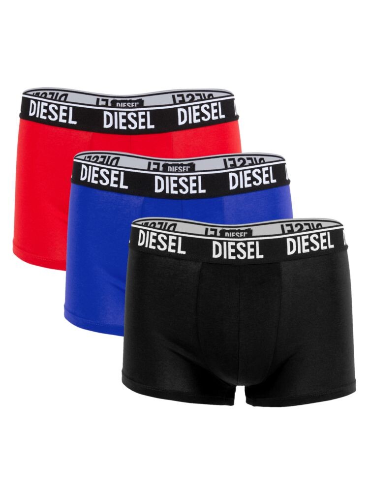 

Комплект из трех боксеров с логотипом Umbx-Shawn Diesel, цвет Blue Red