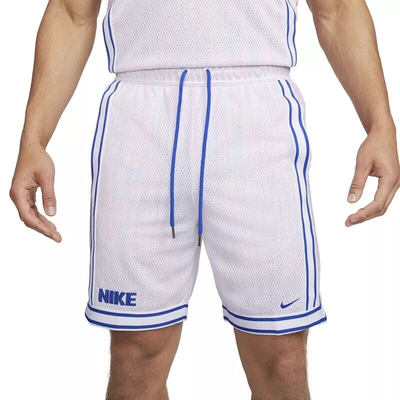 

Мужские баскетбольные шорты Nike Dri-FIT DNA+ 8 дюймов, белый