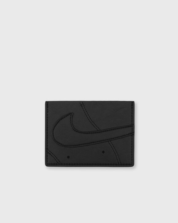 

Кошелек Nike Icon Air Force 1 Card Wallet, цвет black/black/black