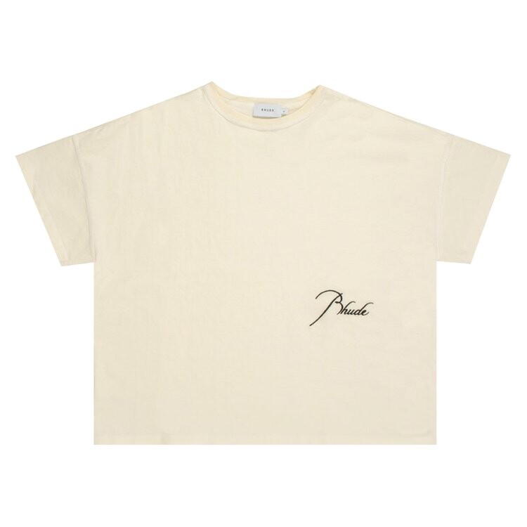

Футболка Rhude Reverse Tee 'Vintage White', белый
