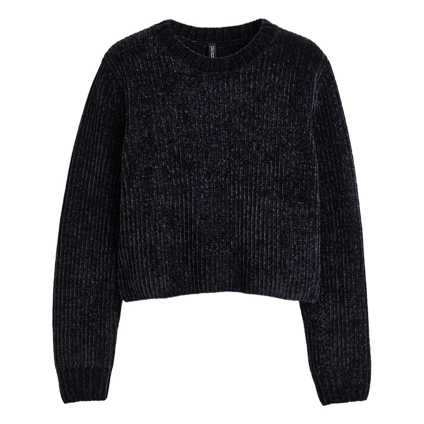 

Джемпер H&M Rib-knit, черный