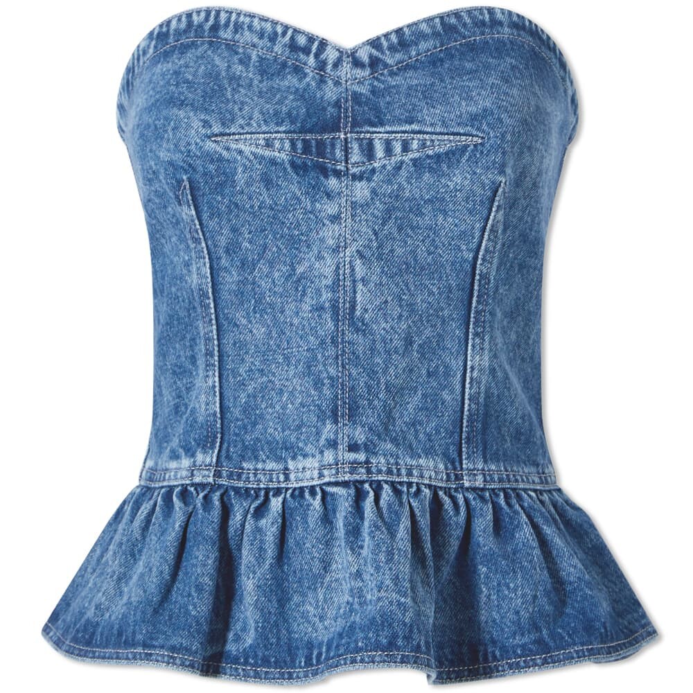 

Джинсовое бюстье Solizini Isabel Marant Étoile