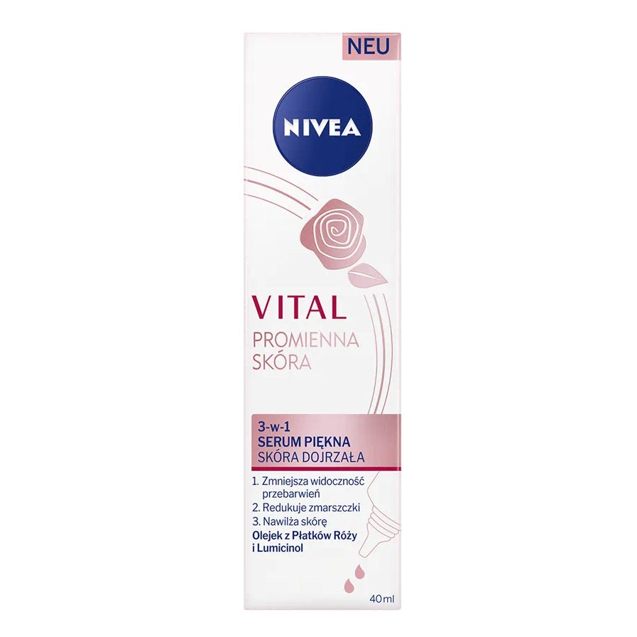 Nivea Vital Radiant Skin Сыворотка красоты 3в1 40мл