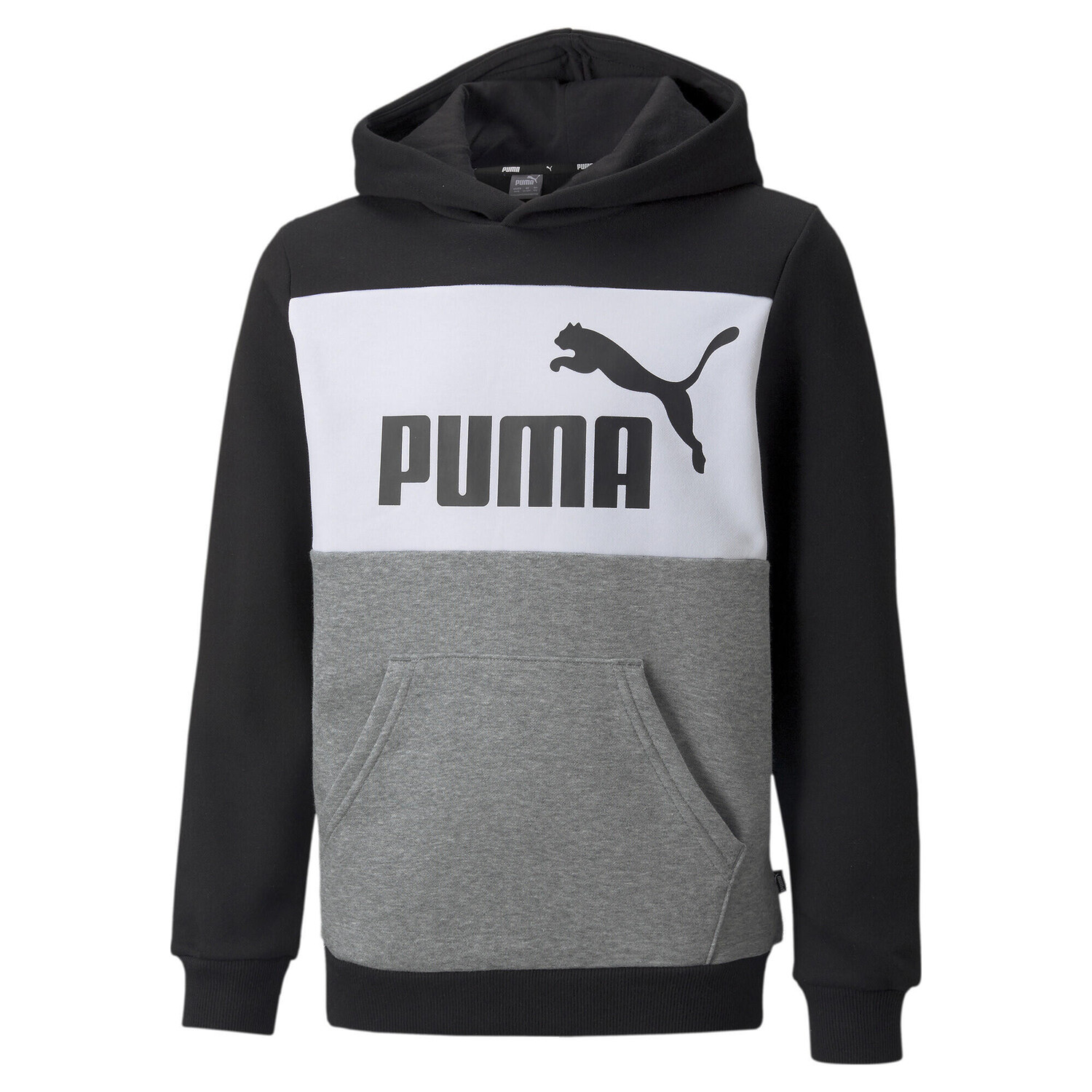 

Худи с цветными блоками Youth Essentials+ PUMA, черный