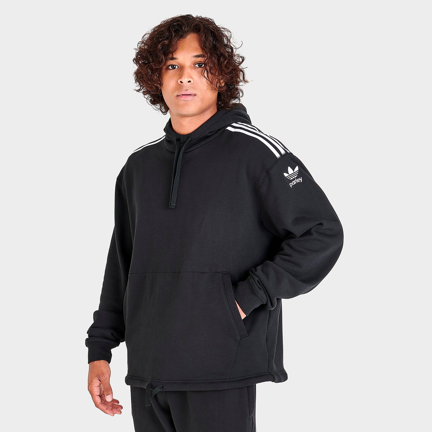 

Мужская худи Adidas Originals Adicolor Parley, черный