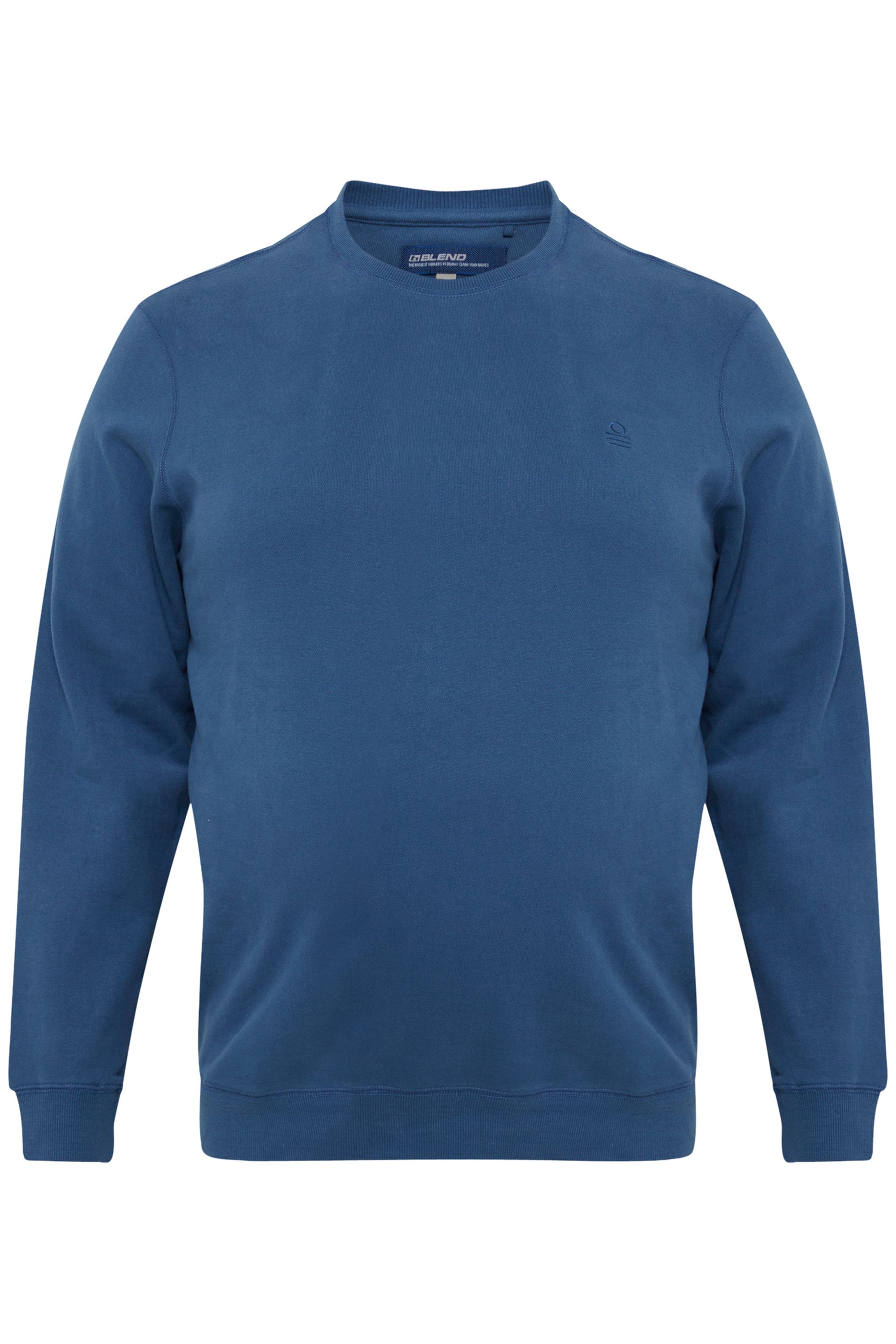 Пуловер BLEND Sweatshirt, синий