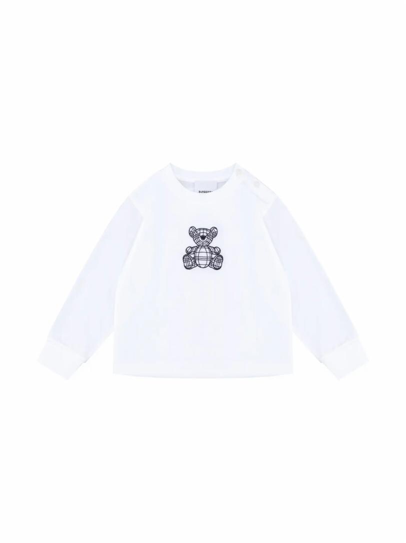 

Хлопковый лонгслив Thomas Bear Burberry