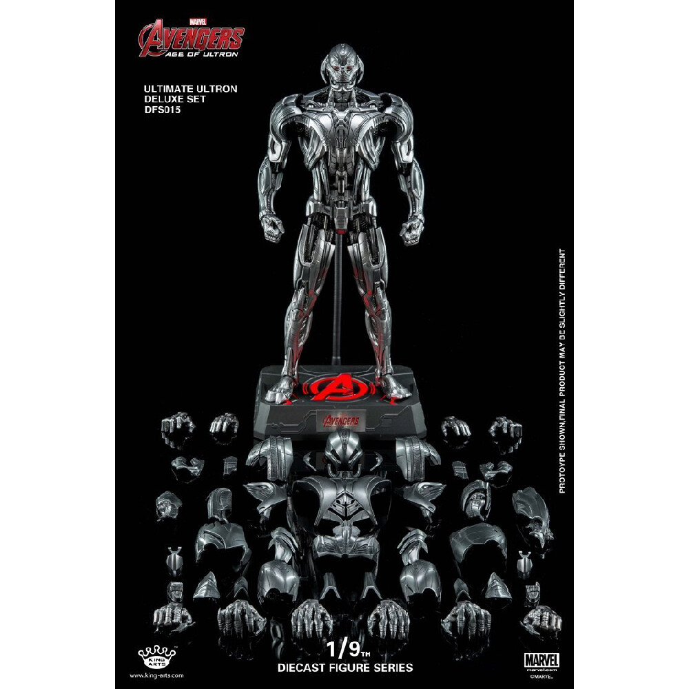 

Фигурка King Arts 1:9 Scale Avengers Ultimate Ultron, 30 см