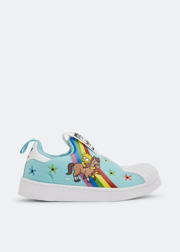 

Кроссовки ADIDAS x The Simpsons Superstar 360 sneakers, синий
