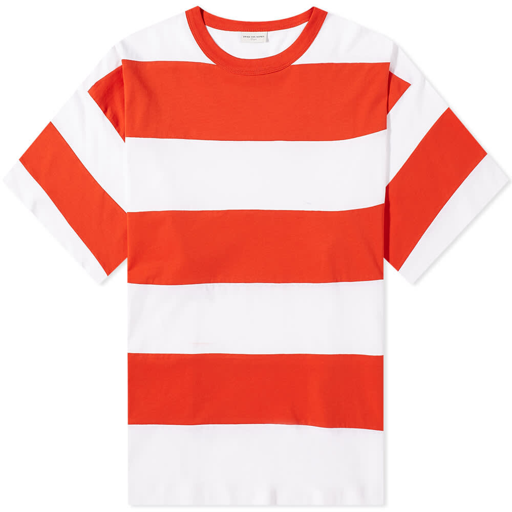 

Футболка Dries Van Noten Hein Bold Striped Tee