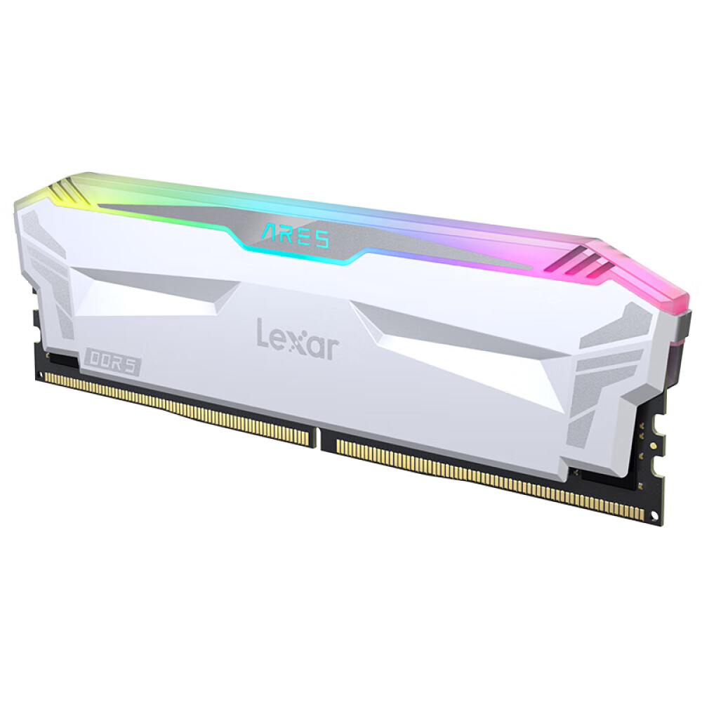 цена Оперативная память Lexar Ares, 32 Гб DDR5 (16Гб х 2), 6400 МГц, белый