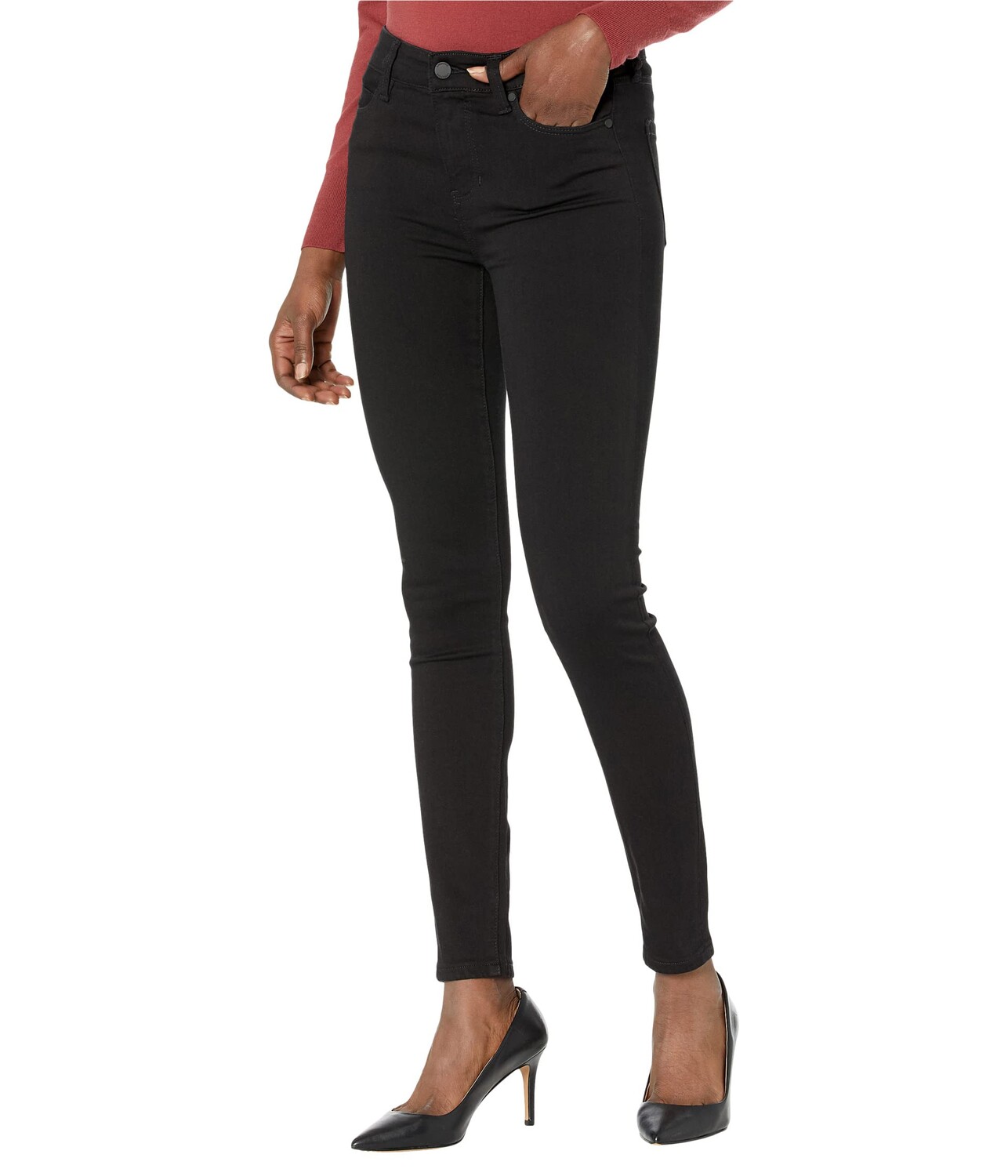 

Джинсы Liverpool, Abby Skinny Jeans in Black Rinse